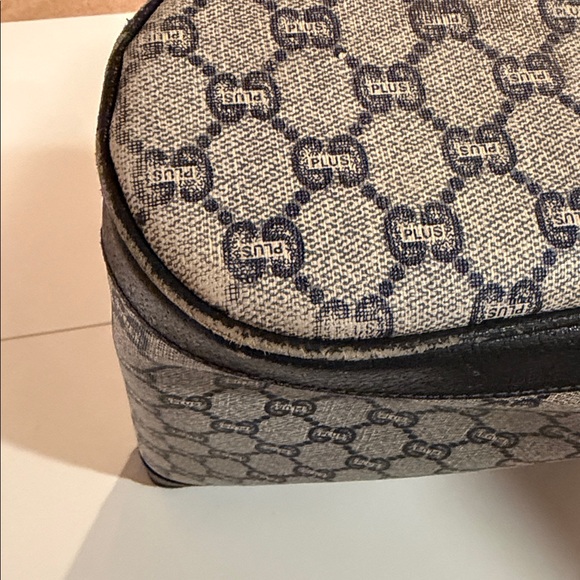Vintage Gucci Plus handbag Beautiful iconic monogram model There are minor flaws - Picture 8 of 10